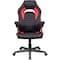Global Industrial Racing/Gaming Chair, Mid Back, Synthetic Leather, Black/Red 695854RD - alternate 2